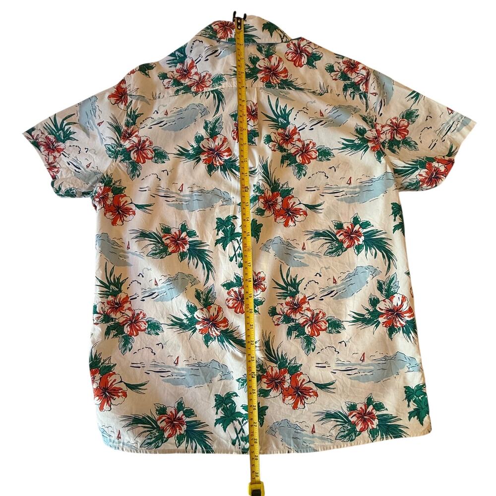 Bixby Nomad Men’s Casual Short Sleeve Shirt Tropical Design Size Med Reg Short - Picture 15 of 16